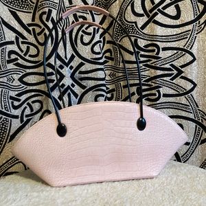 Vintage Style Pink Handbag